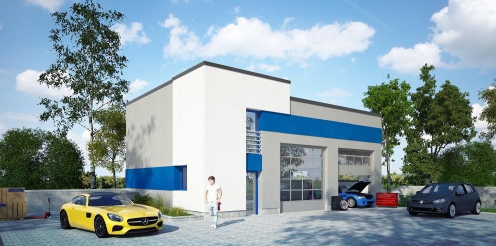 Car Repair Service Shop